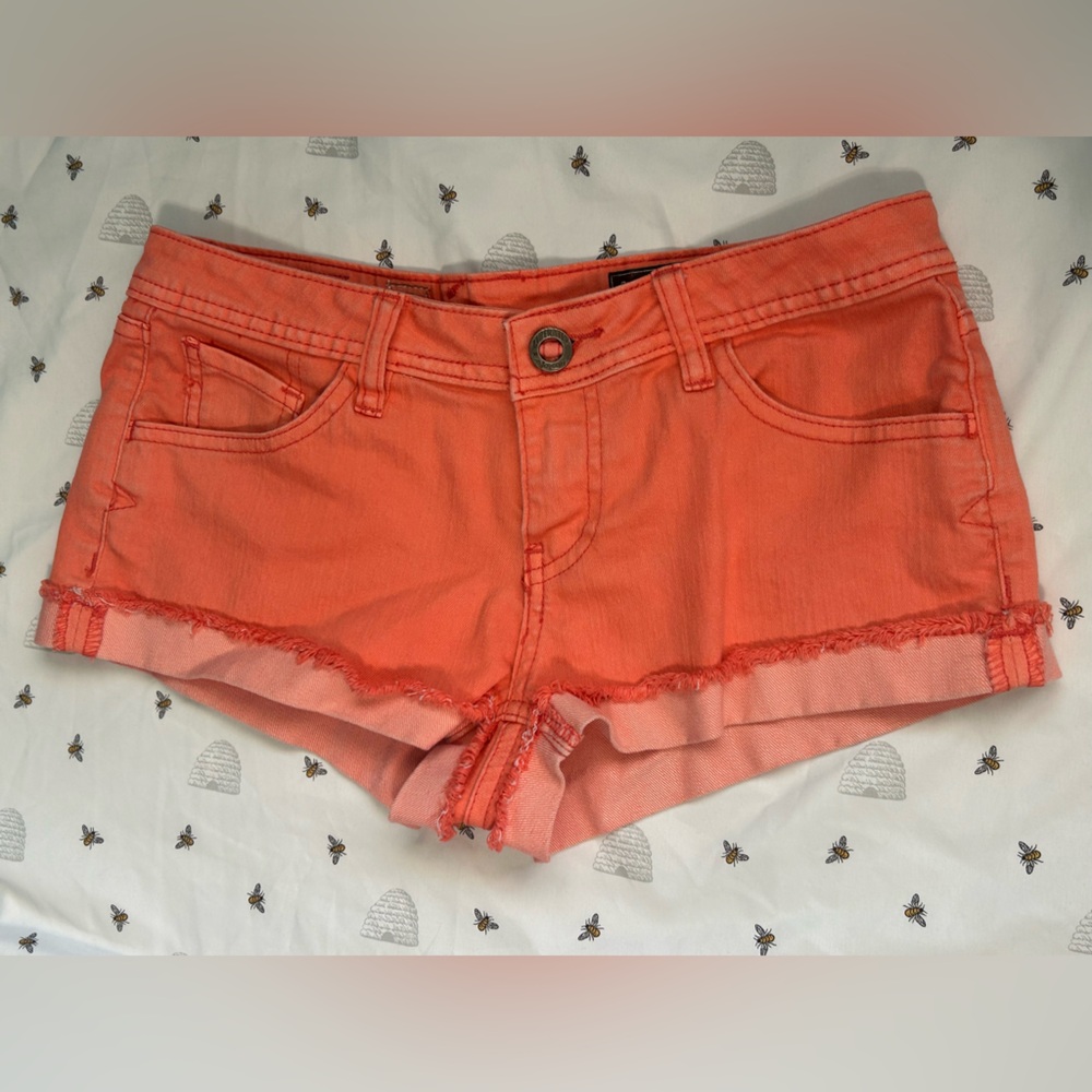 Volcom Coral Frayed Hem Shorts sz:7